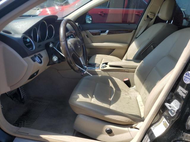  MERCEDES-BENZ C-CLASS 2012 Czarny