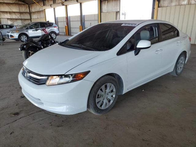 Sedans HONDA CIVIC 2012 White