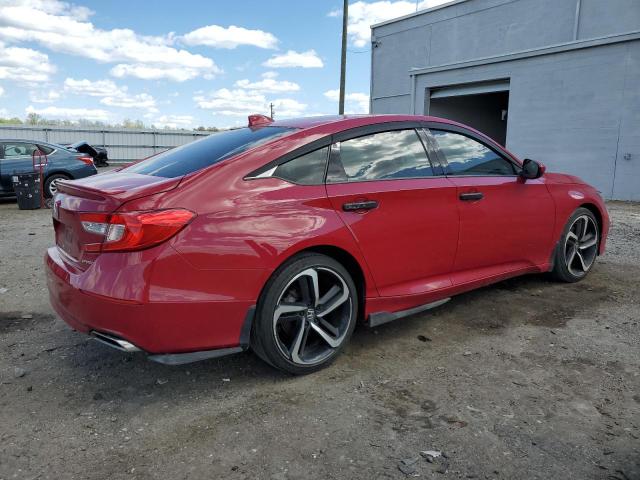  HONDA ACCORD 2019 Czerwony