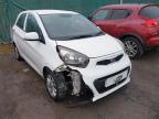 2012 KIA PICANTO 2 for sale at Copart WOLVERHAMPTON