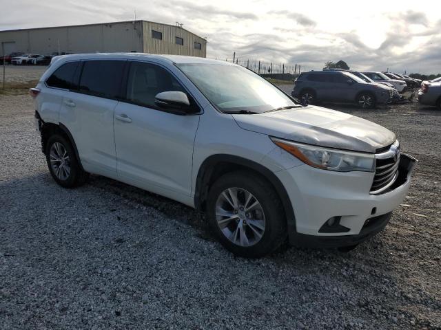 Паркетники TOYOTA HIGHLANDER 2015 Белый