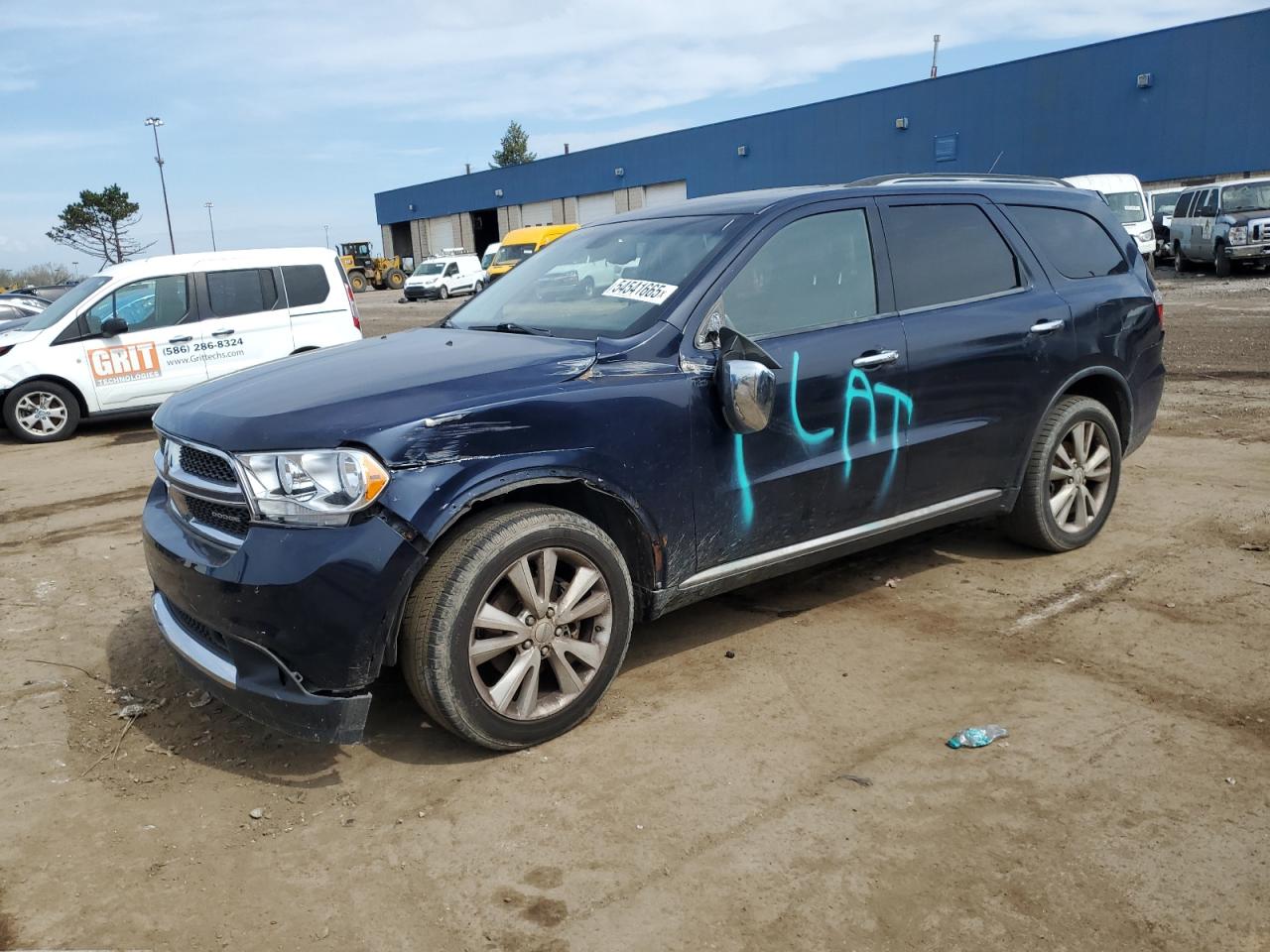 2012 Dodge Durango Crew de vânzare în Woodhaven, MI - All Over