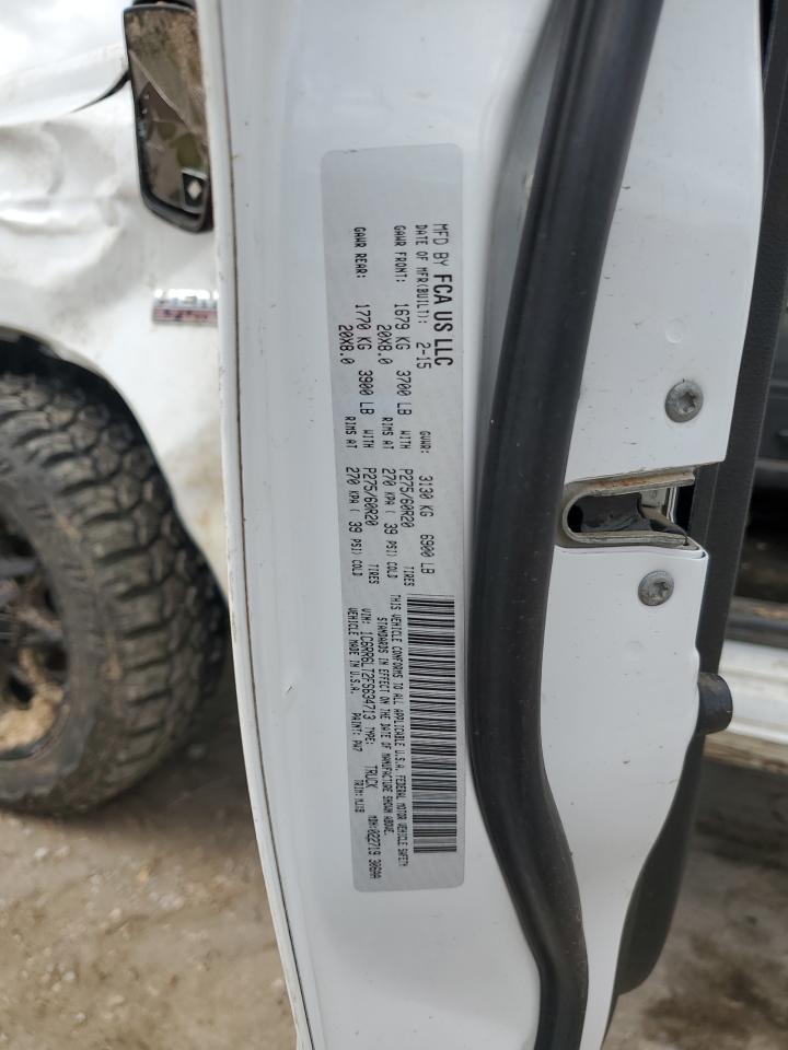 2015 Ram 1500 Slt VIN: 1C6RR6LT2FS634713 Lot: 51546105