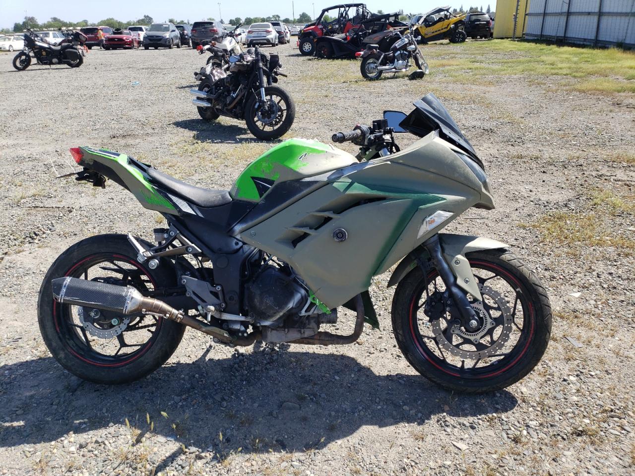 2014 Kawasaki Ex300 B იყიდება Sacramento-ში, CA - All Over