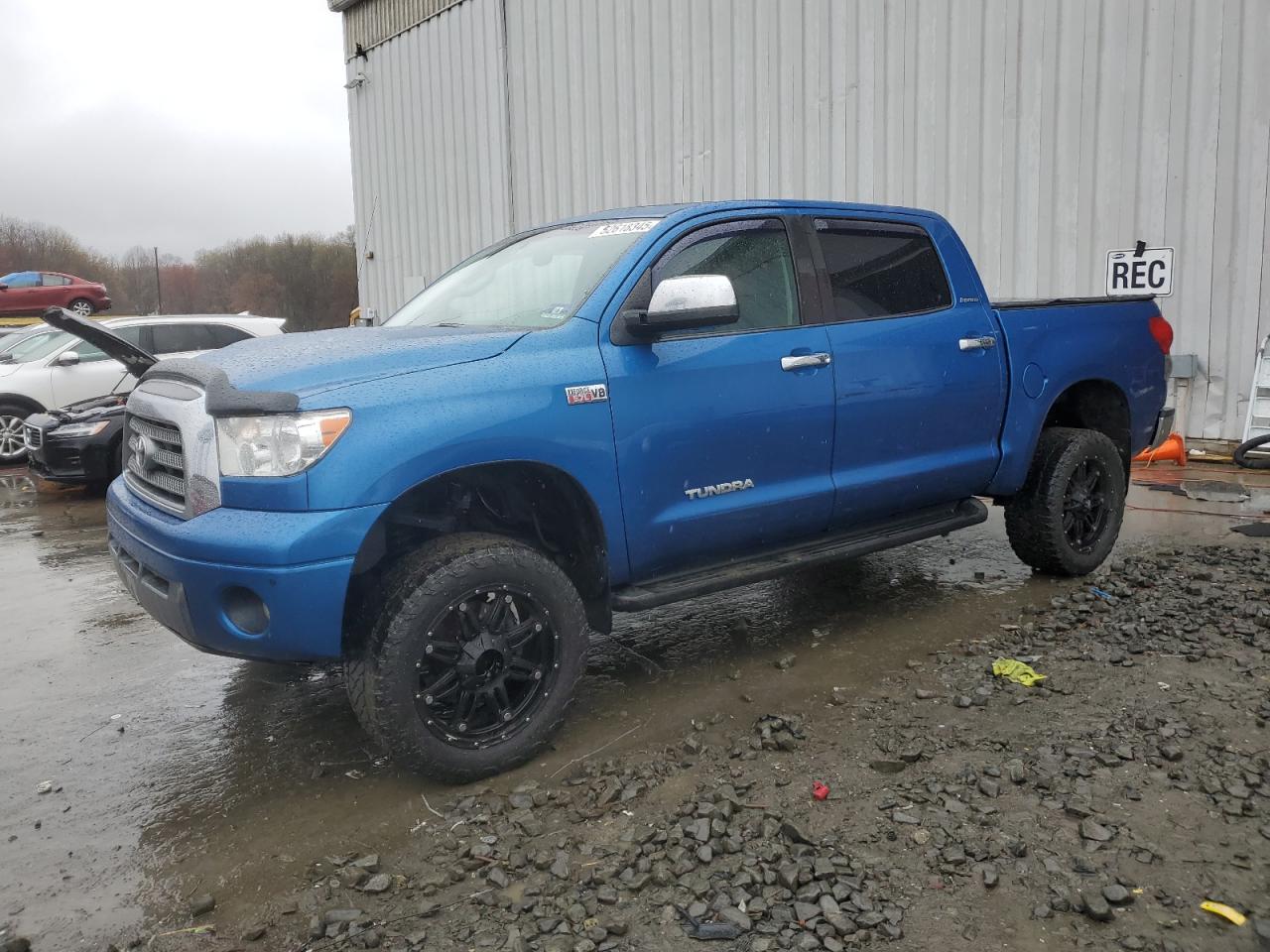 2008 Toyota Tundra Crewmax Limited იყიდება Windsor-ში, NJ - Vandalism