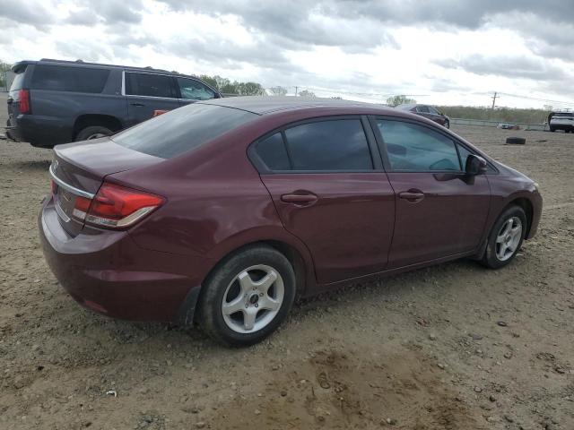  HONDA CIVIC 2013 Бордовый