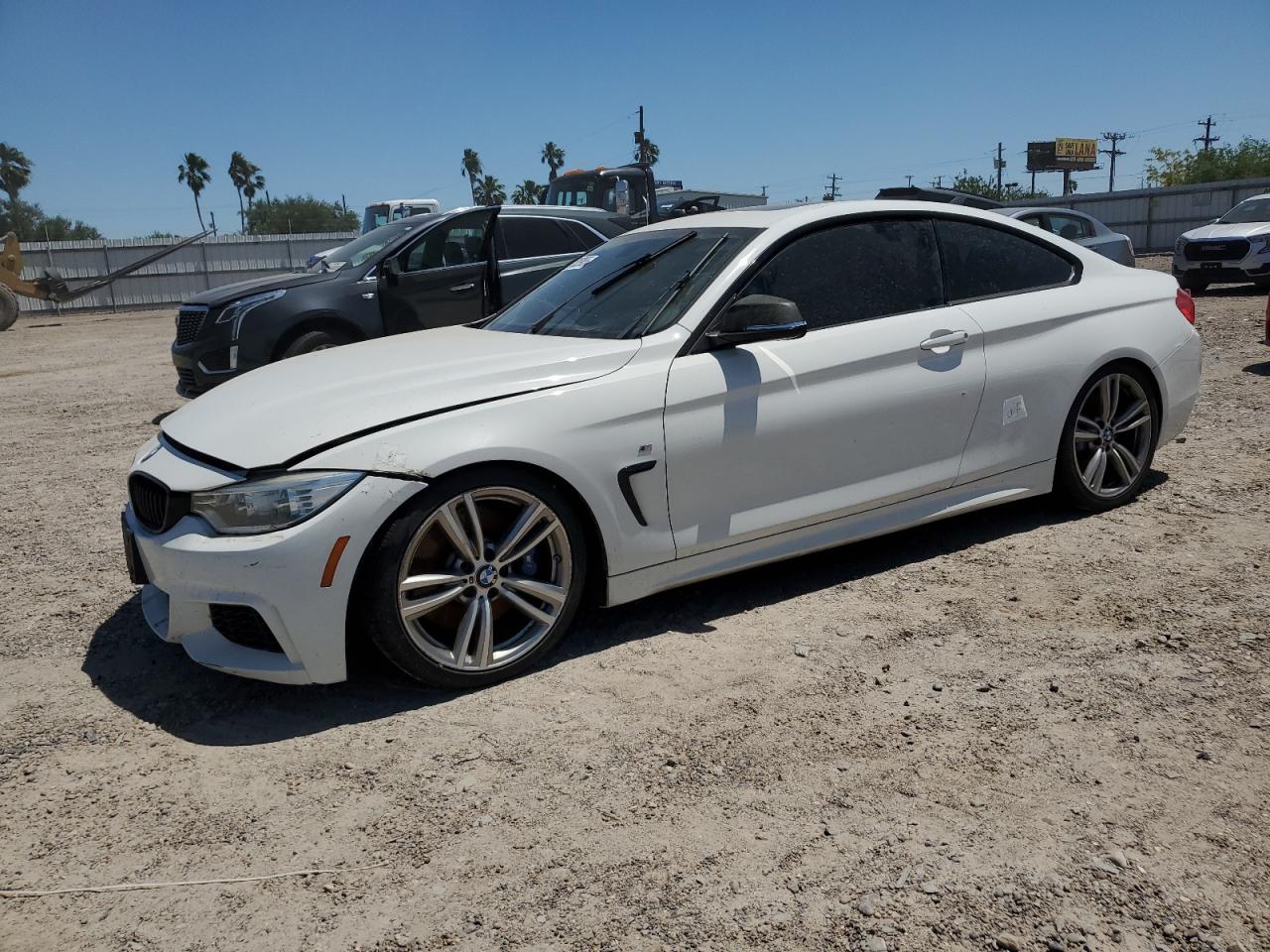 2014 Bmw 435 I de vânzare în Mercedes, TX - Water/Flood