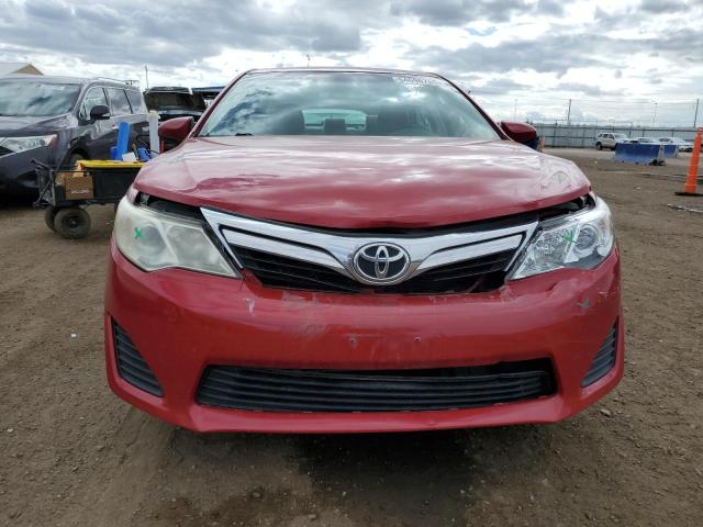  TOYOTA CAMRY 2012 Червоний