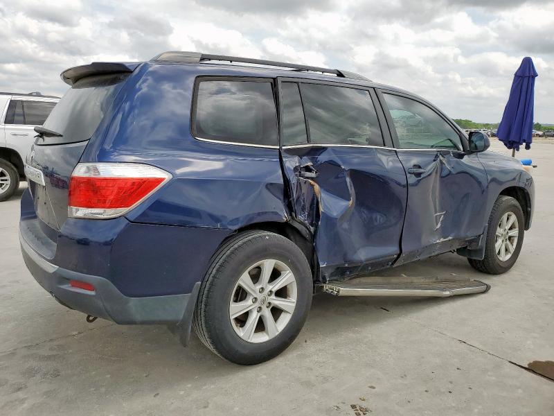 Паркетники TOYOTA HIGHLANDER 2013 Синий