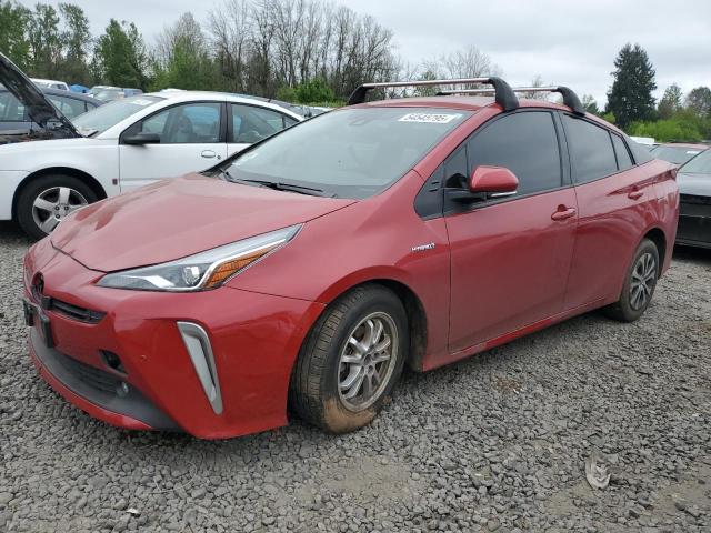 TOYOTA PRIUS 2022 Красный