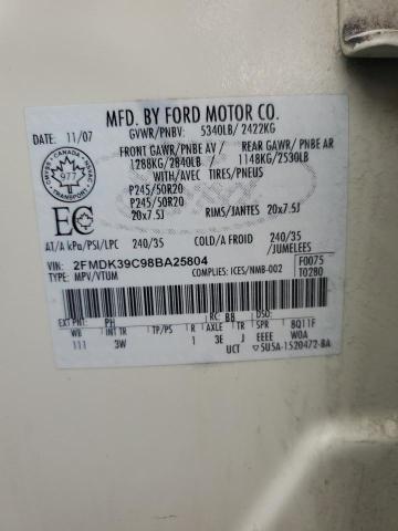 2008 FORD EDGE LIMITED
