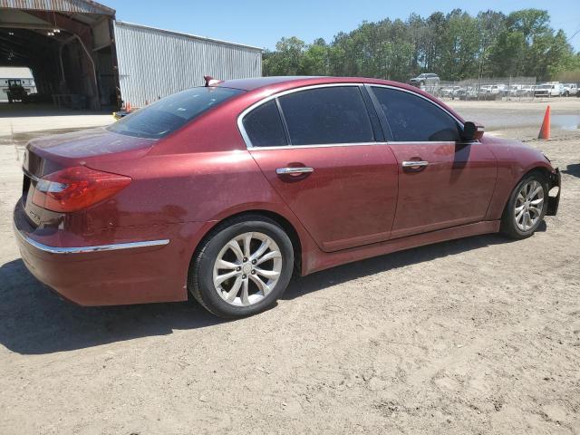  HYUNDAI GENESIS 2013 Бордовий