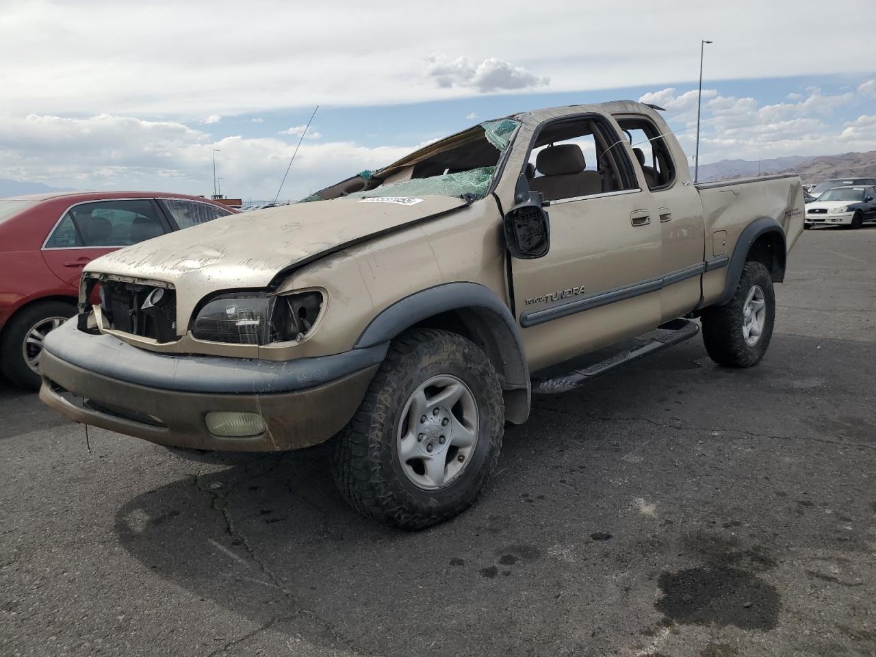 2002 Toyota Tundra Access Cab продається в North Las Vegas, NV - Rollover