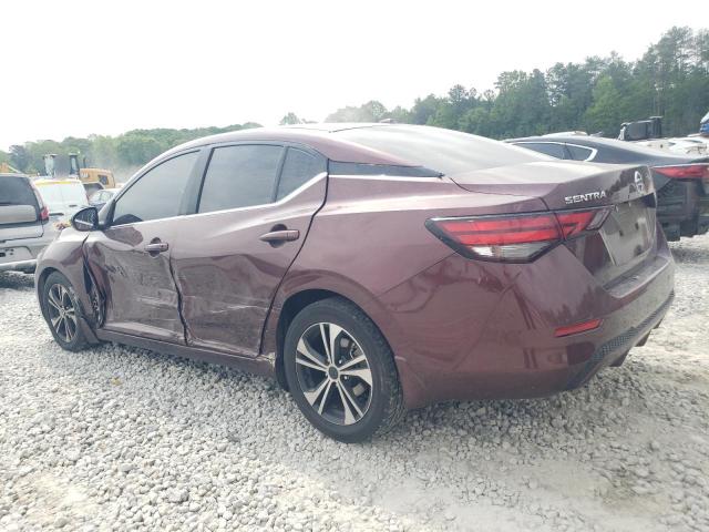  NISSAN SENTRA 2021 Бургунди
