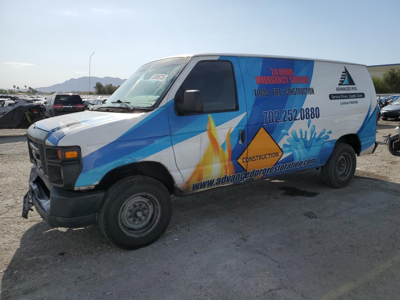 2012 Ford Econoline E150 Van للبيع في Las Vegas، NV - Front End