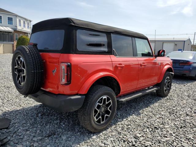  FORD BRONCO 2023 Czerwony