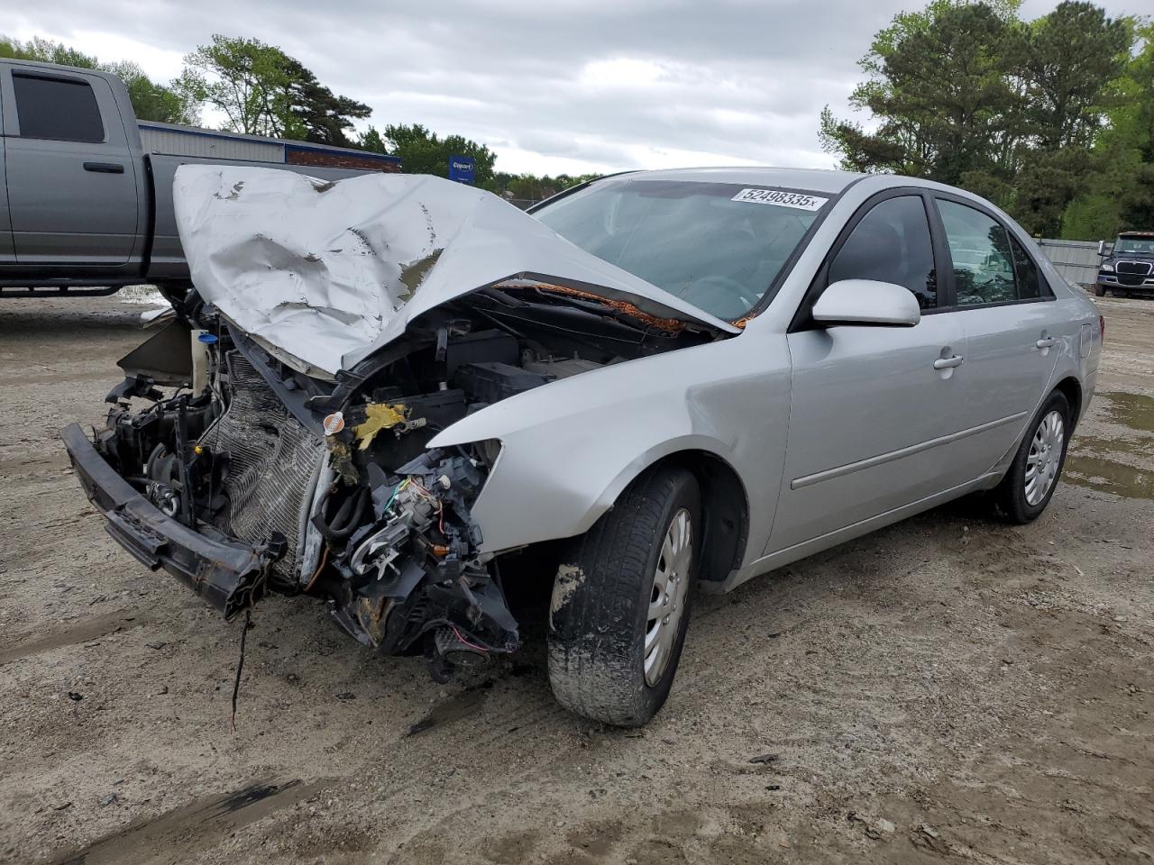 2008 Hyundai Sonata Gls продається в Hampton, VA - Front End