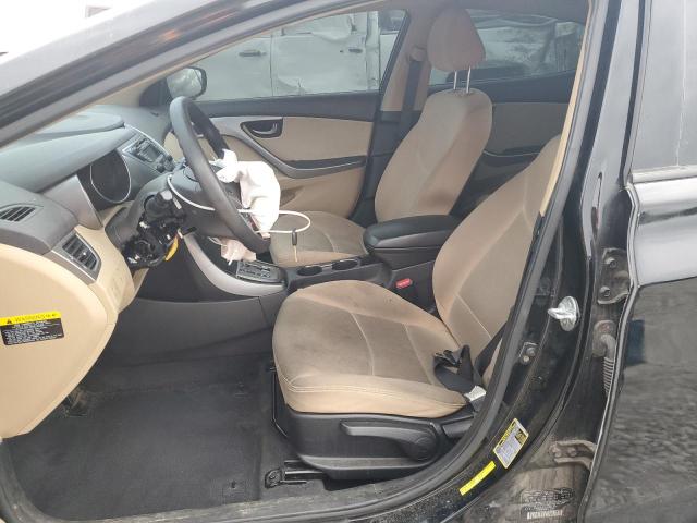 Sedans HYUNDAI ELANTRA 2013 Czarny