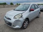 2011 NISSAN MICRA TEKN for sale at Copart YORK