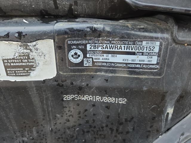 2024 SKIDOO EXPEDITION  