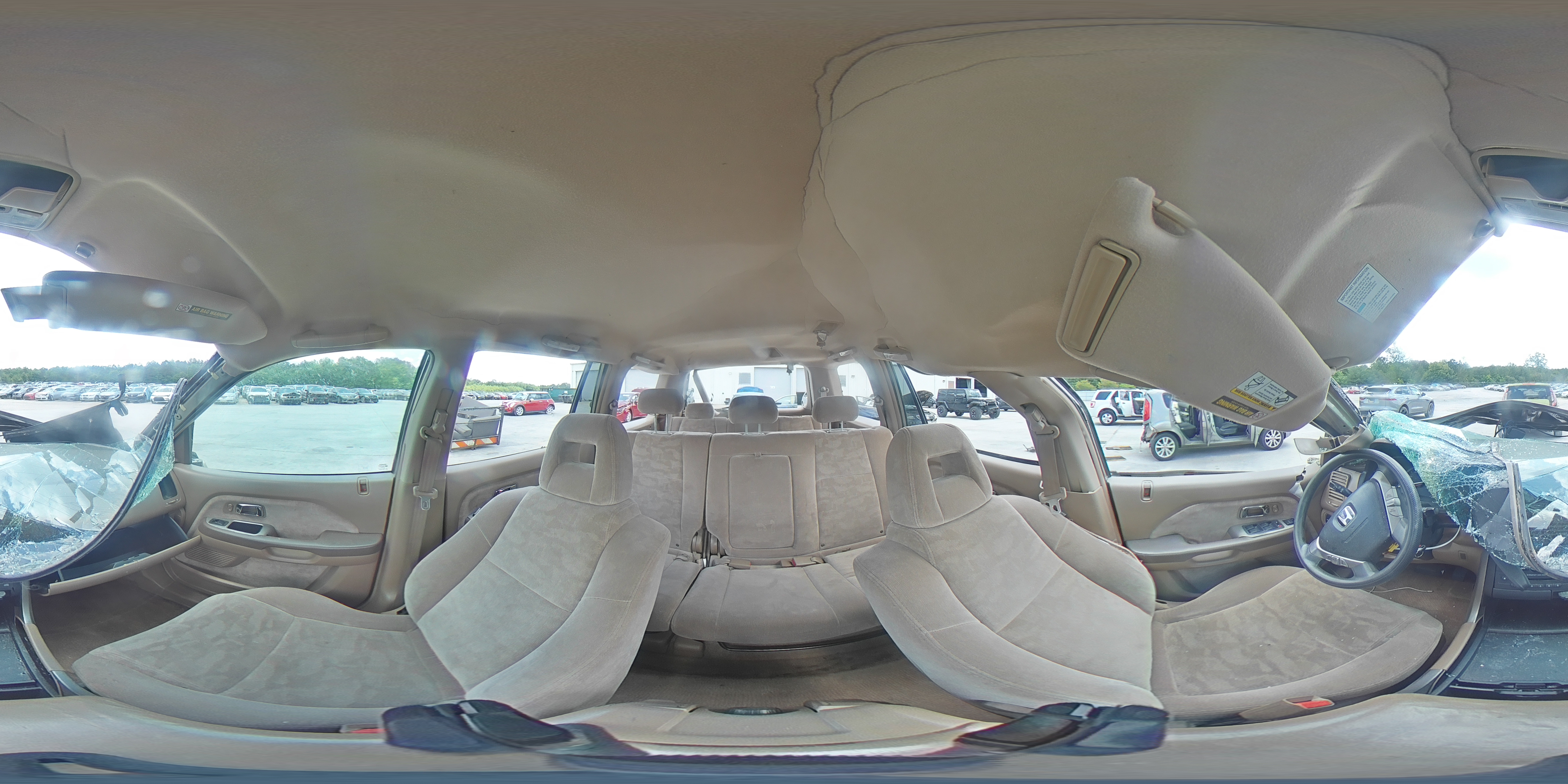 2005 Honda Pilot Ex VIN: 5FNYF184X5B055031 Lot: 55014655