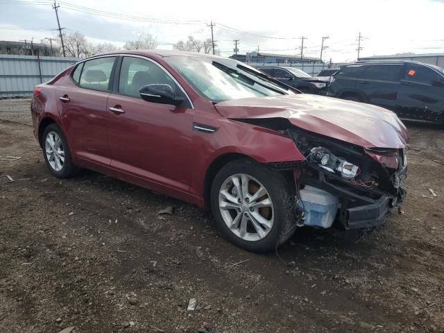 Sedans KIA OPTIMA 2013 Red