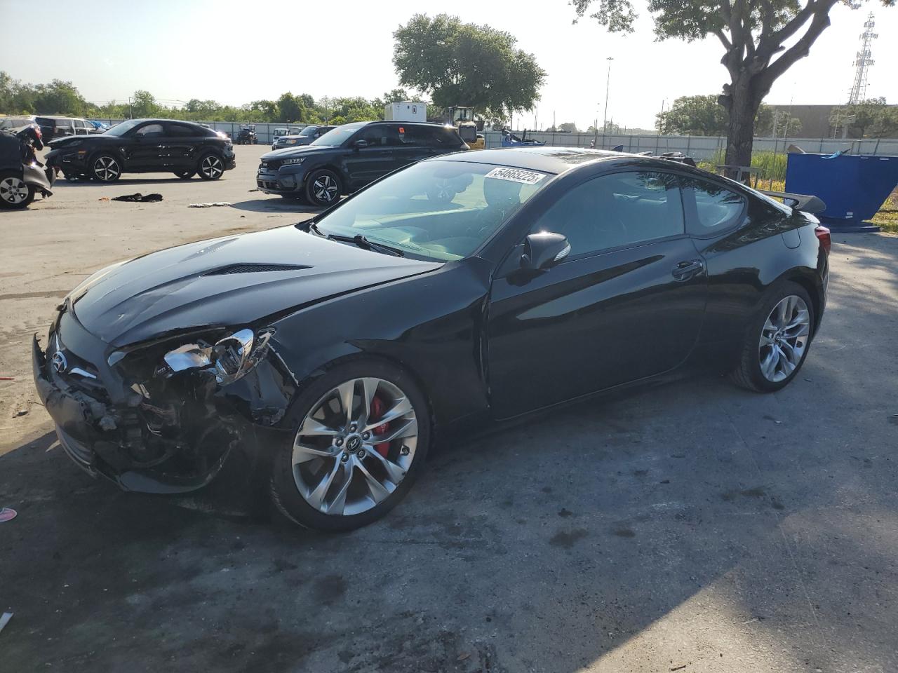 2013 Hyundai Genesis Coupe 3.8L de vânzare în Orlando, FL - Front End