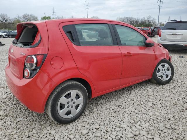  CHEVROLET SONIC 2014 Red