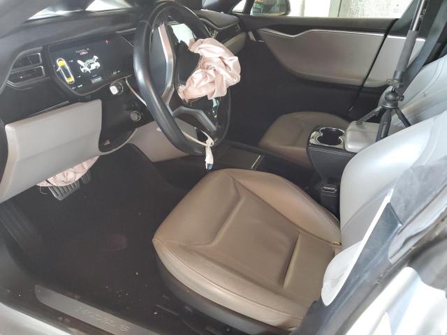 Хэтчбеки TESLA MODEL S 2015 Серебристый