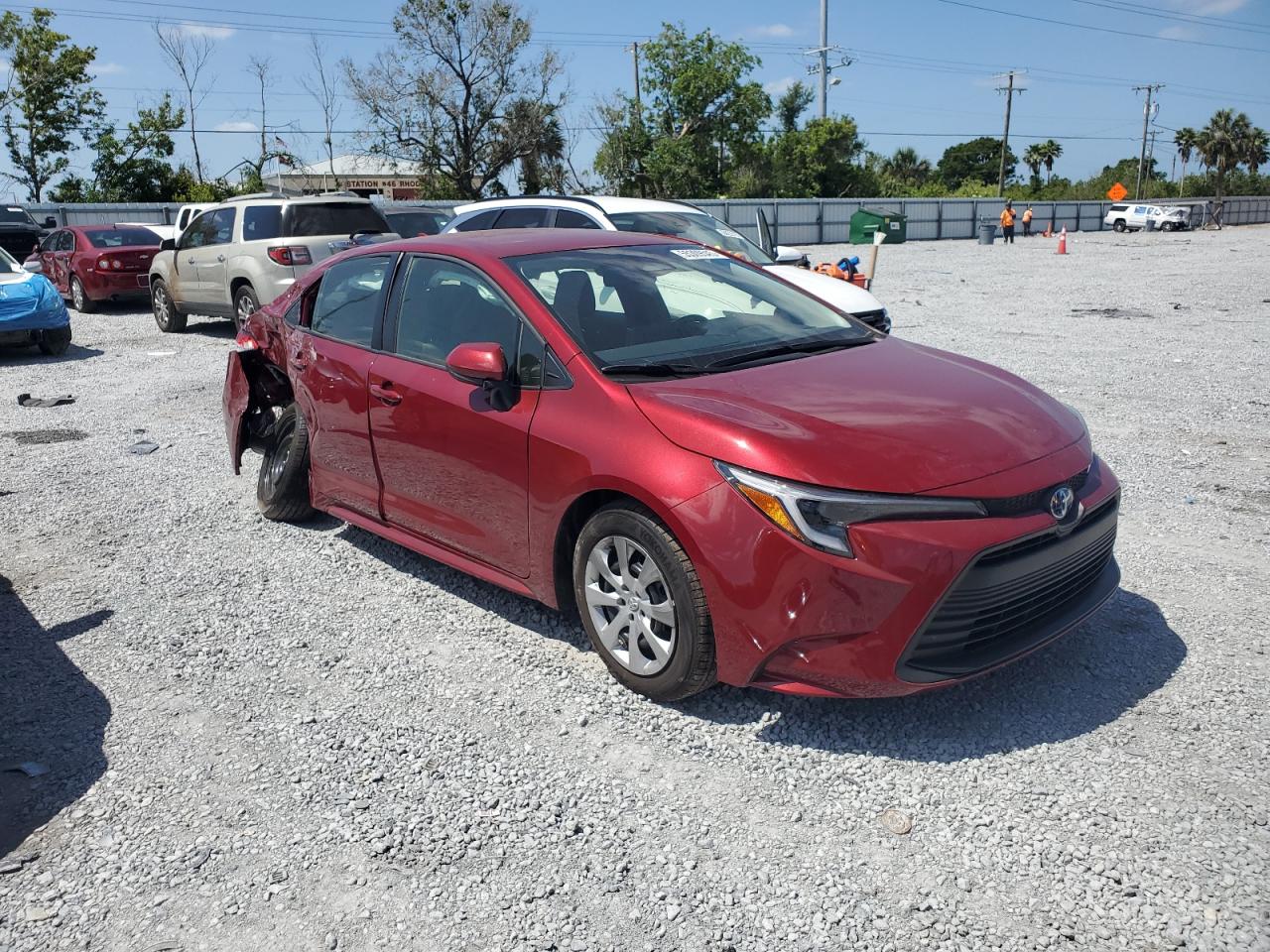 2025 Toyota Corolla Le VIN: JTDBCMFE6S3085972 Lot: 55309545