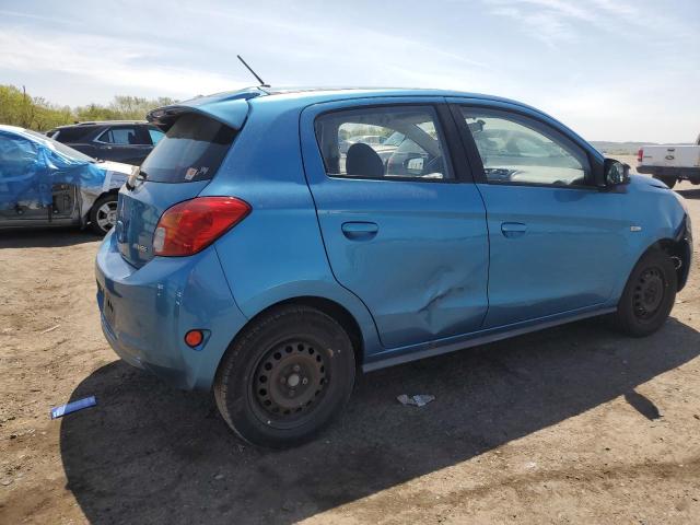  MITSUBISHI MIRAGE 2015 Blue