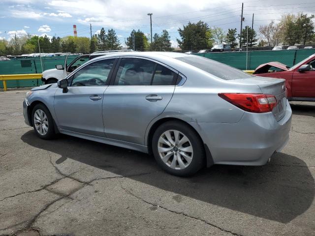 Sedans SUBARU LEGACY 2015 Srebrny