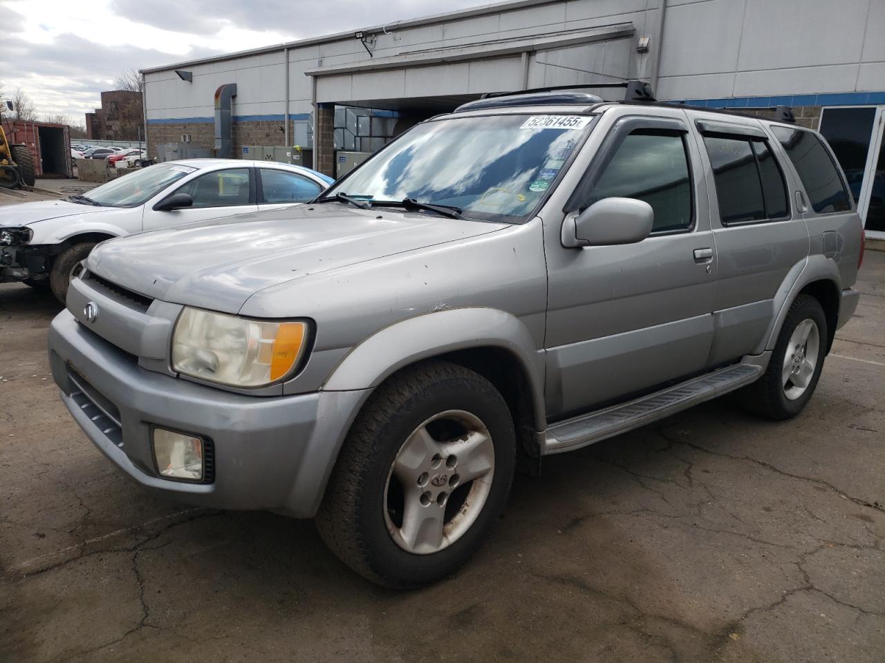 2001 INFINITI QX4 SILVER VIN: JNRDR07X61W100421