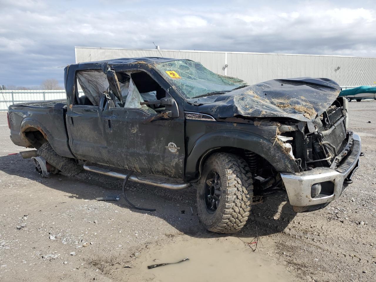 2015 Ford F250 Super Duty zu verkaufen in Leroy, NY - Rollover