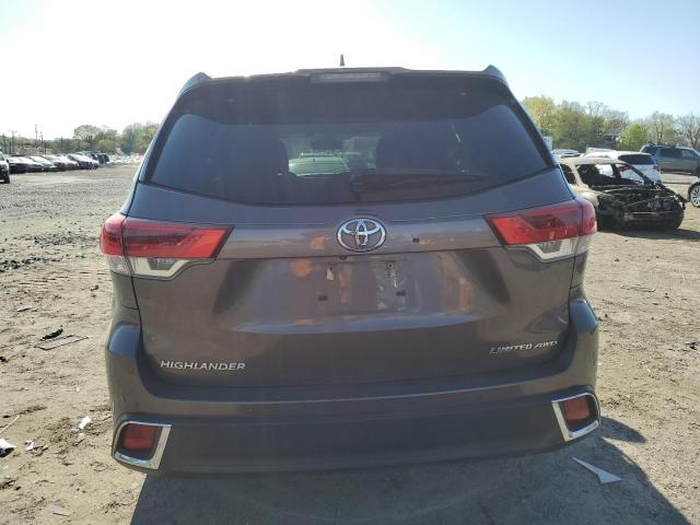  TOYOTA HIGHLANDER 2017 Brown