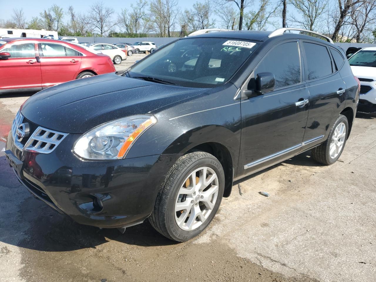2013 Nissan Rogue S за продажба в Bridgeton, MO - Burn