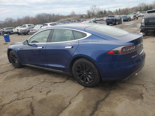 Hatchbacks TESLA MODEL S 2015 Blue