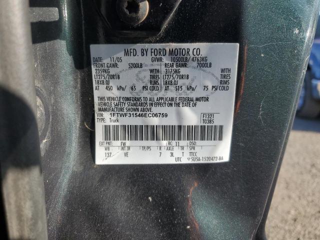 2006 FORD F350 SRW SUPER DUTY  