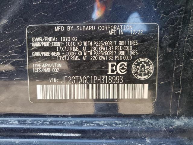 2023 SUBARU CROSSTREK PREMIUM