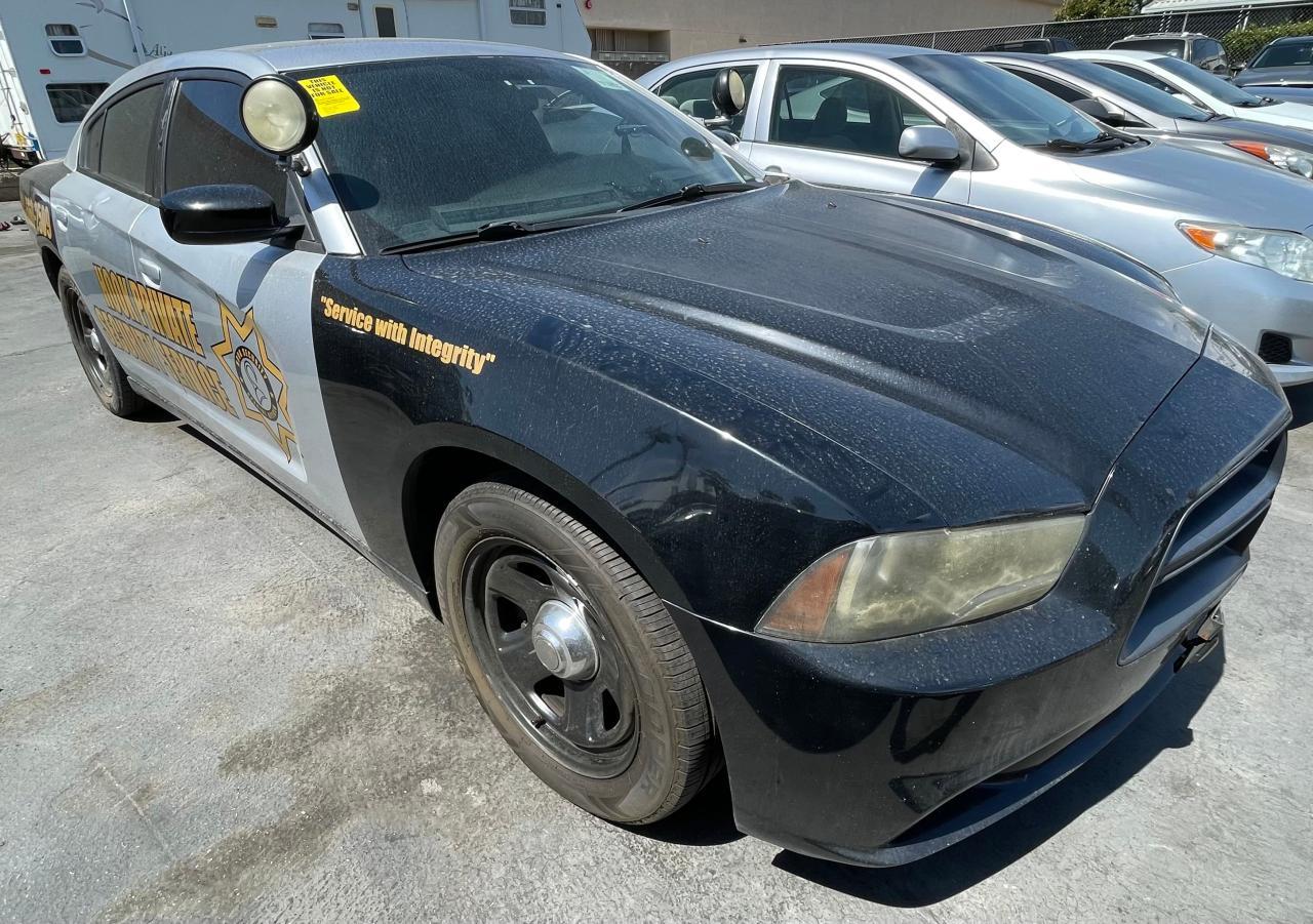 2012 Dodge Charger Police en Venta en Rancho Cucamonga, CA - Minor Dent/Scratches