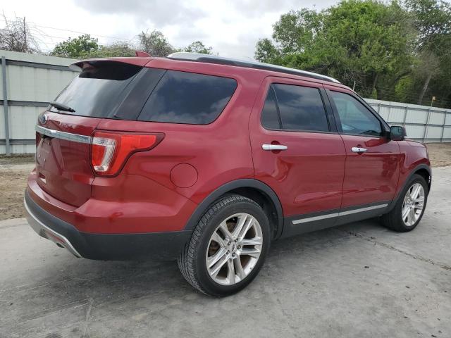  FORD EXPLORER 2017 Czerwony