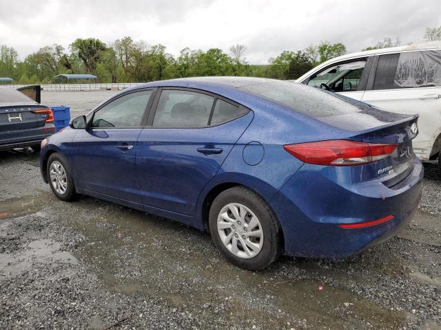  HYUNDAI ELANTRA 2018 Blue