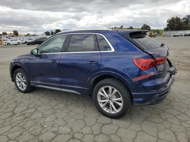  AUDI Q3 2021 Синий