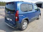 2021 PEUGEOT RIFTER HOR for sale at Copart WHITBURN