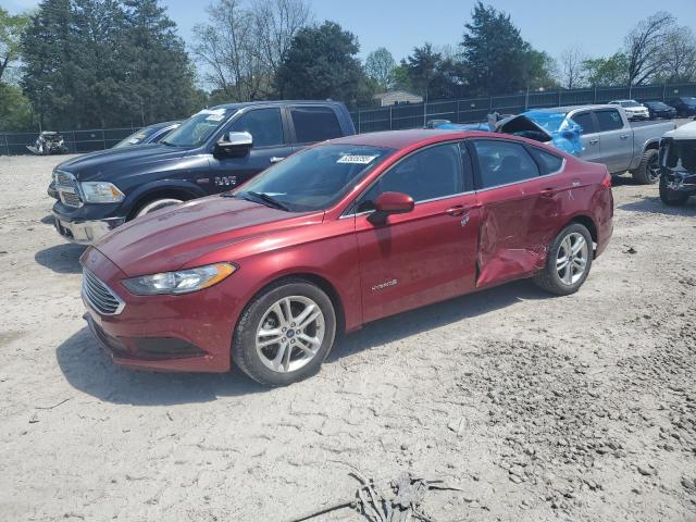 FORD FUSION 2018 Czerwony