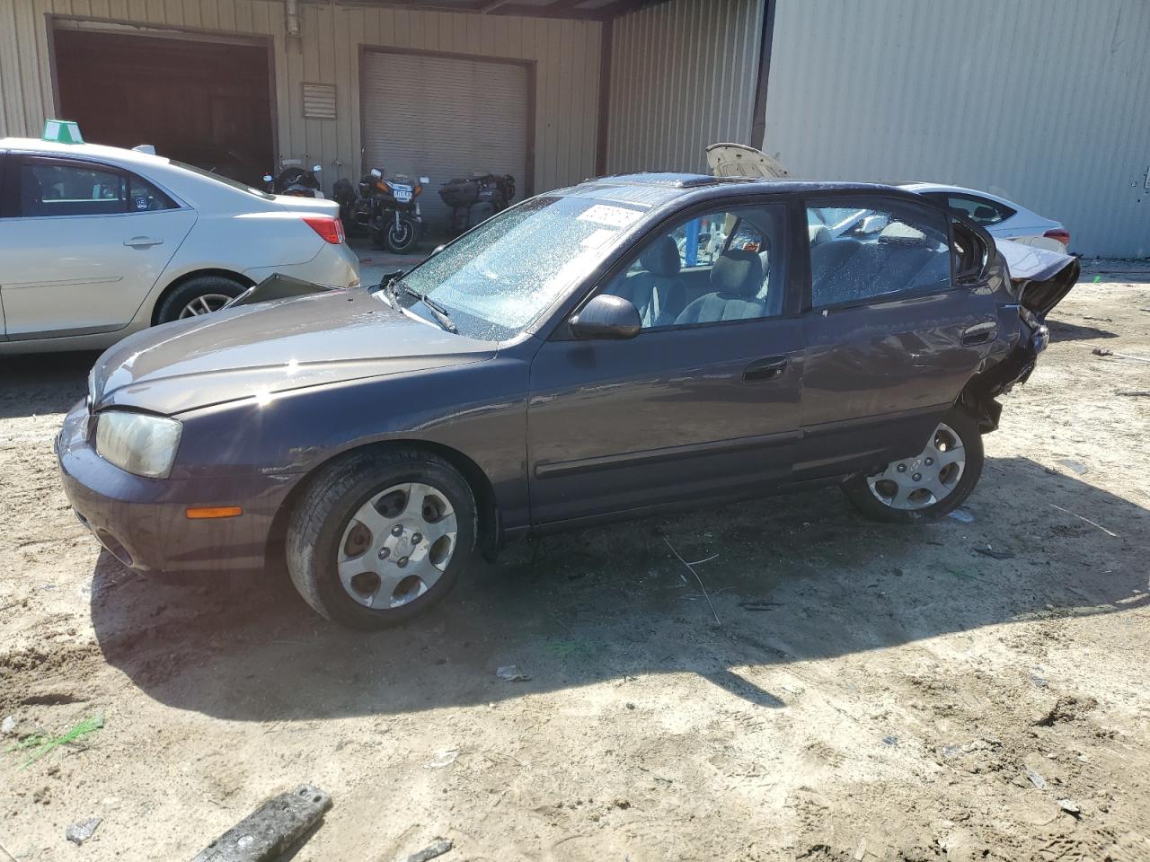2002 Hyundai Elantra Gls en Venta en Seaford, DE - Rear End