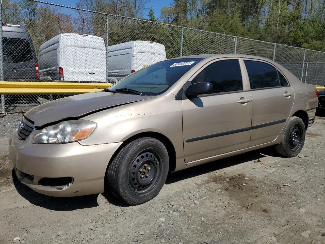 2007 Toyota Corolla Ce продається в Waldorf, MD - Rear End