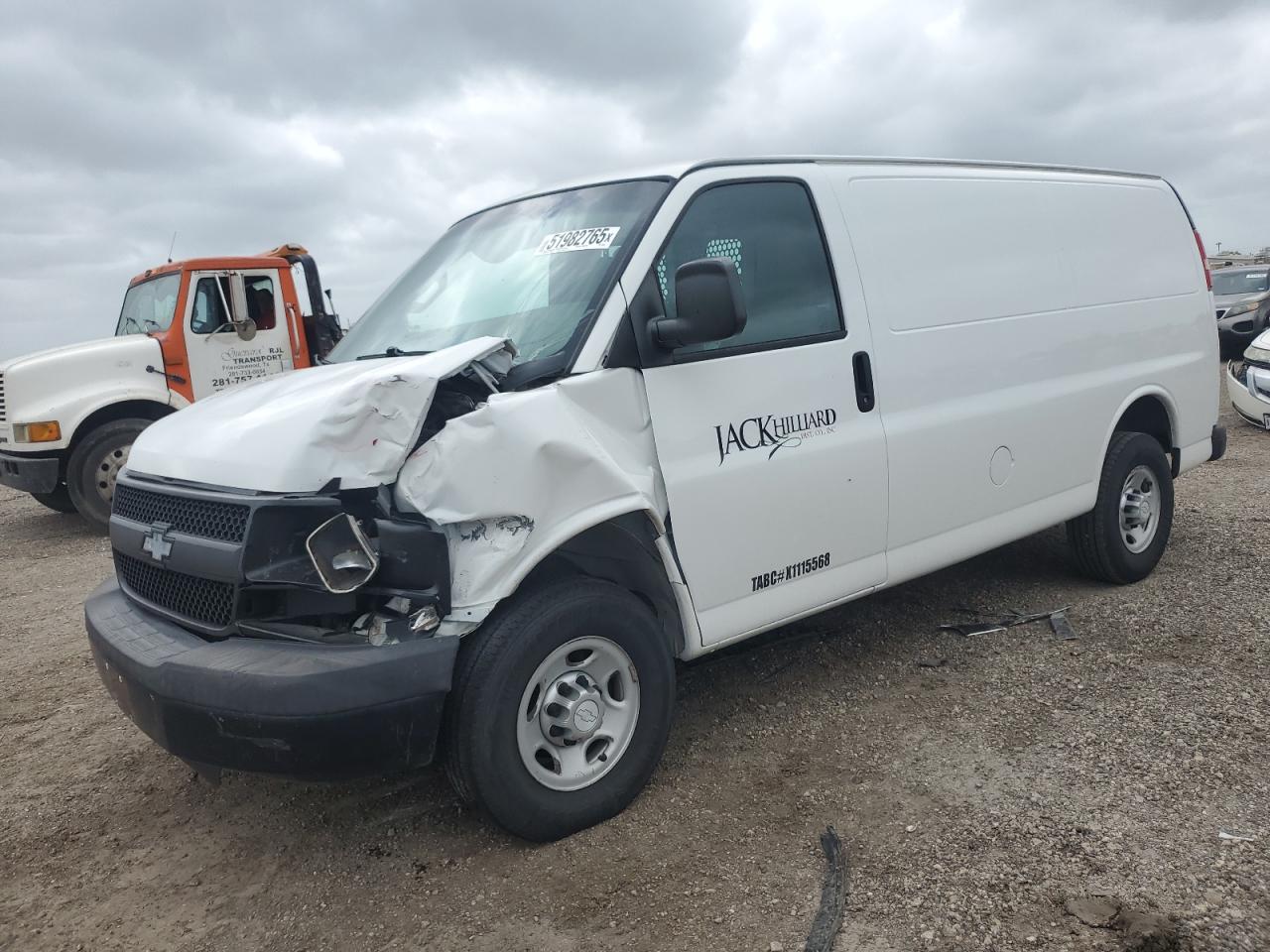 2016 Chevrolet Express G2500 იყიდება Houston-ში, TX - Front End