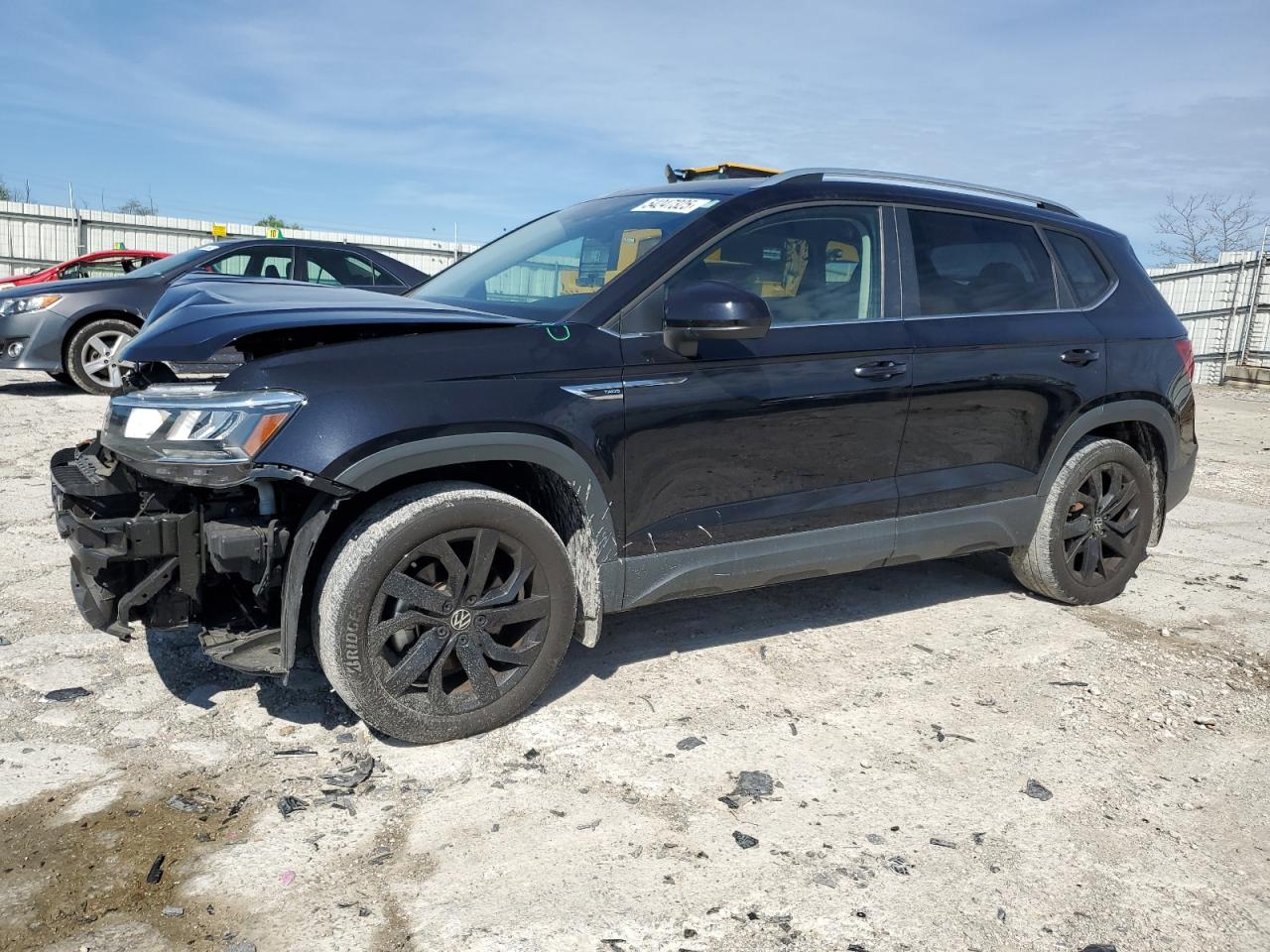 2022 Volkswagen Taos Se Iq Drive en Venta en Walton, KY - Front End