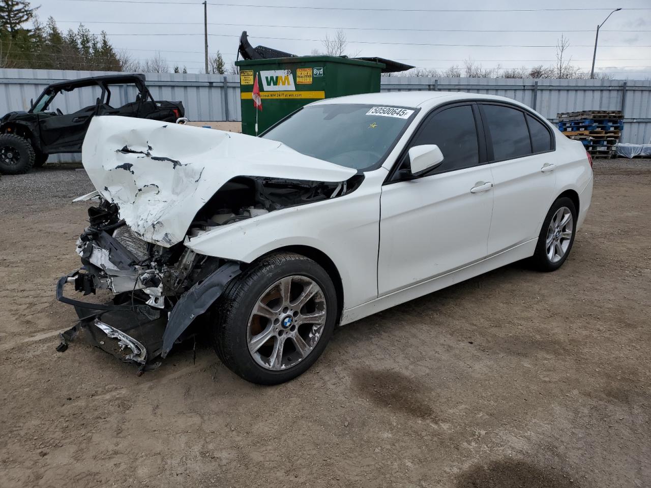 2017 Bmw 320 Xi за продажба в Bowmanville, ON - Front End